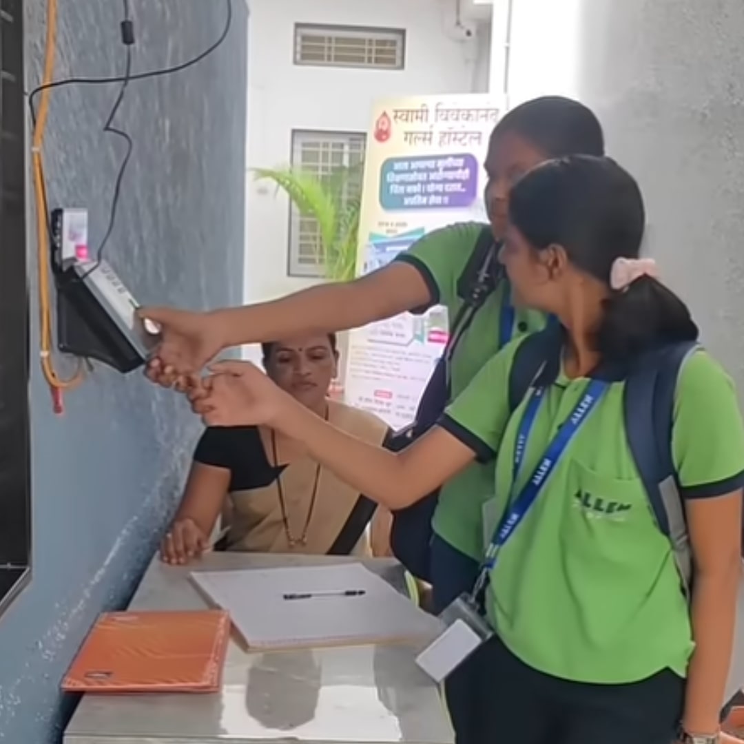 Biometric attendance tracking